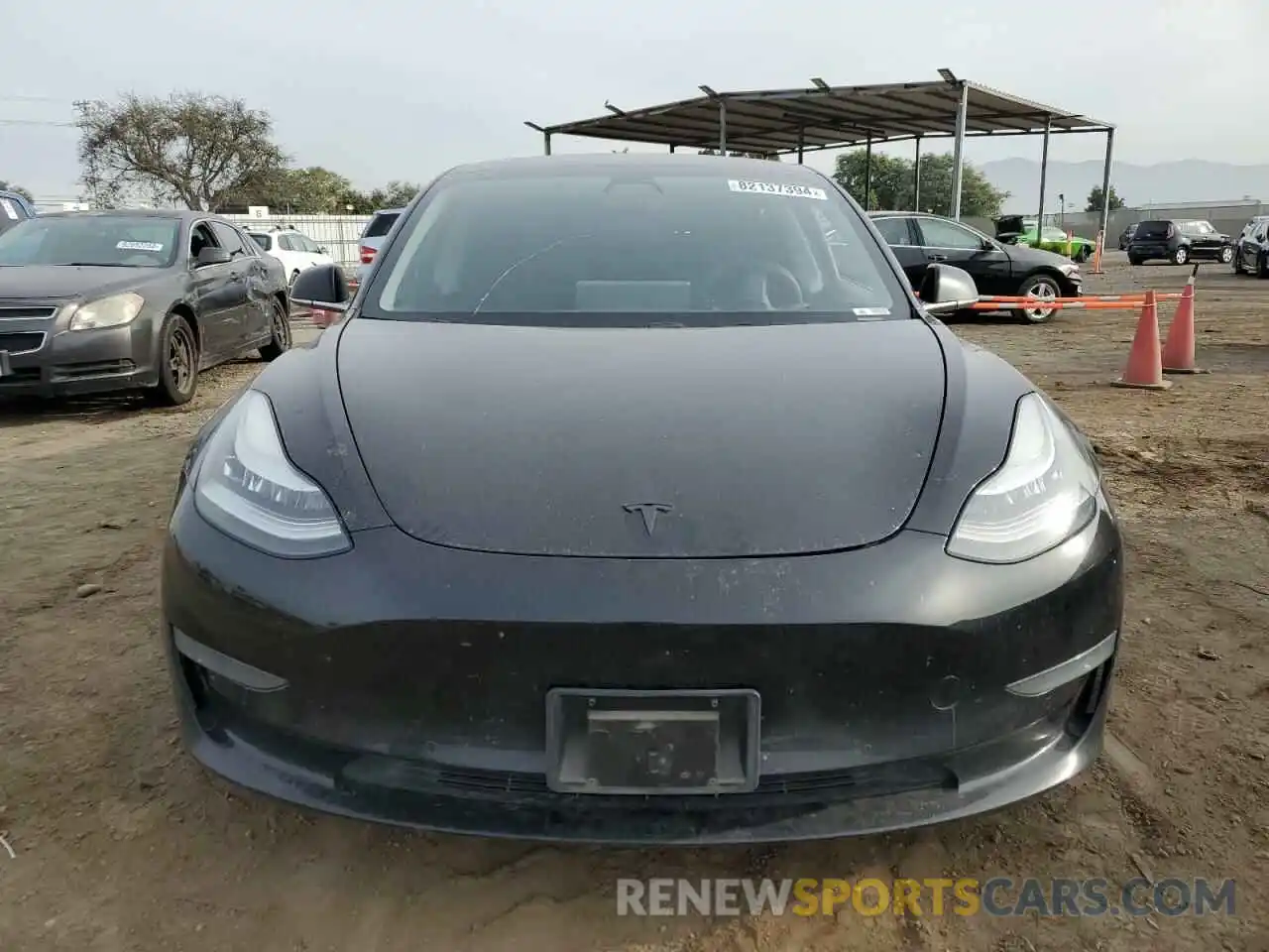 5 Photograph of a damaged car 5YJ3E1EB7LF712154 TESLA MODEL 3 2020