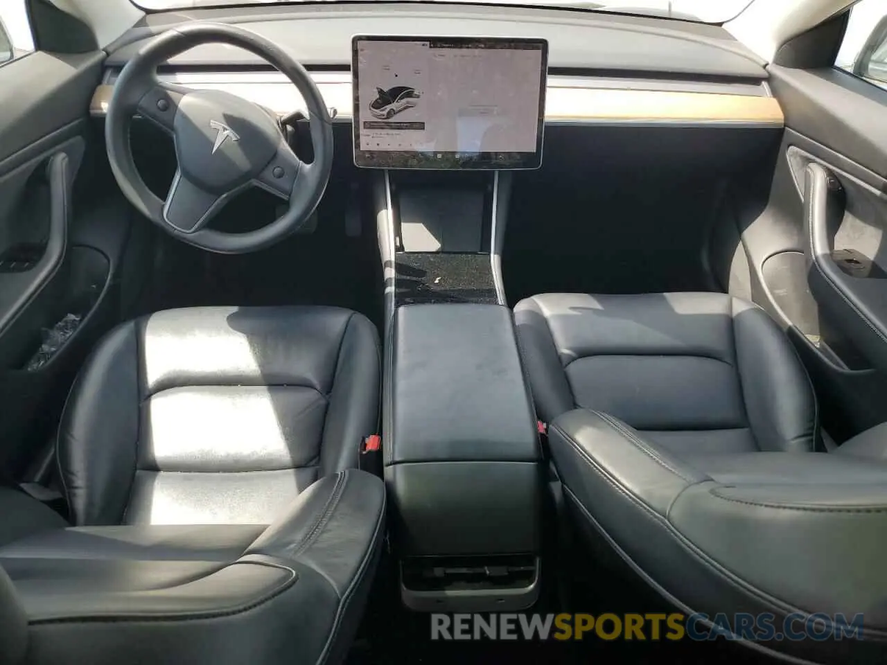 8 Photograph of a damaged car 5YJ3E1EB7LF721484 TESLA MODEL 3 2020