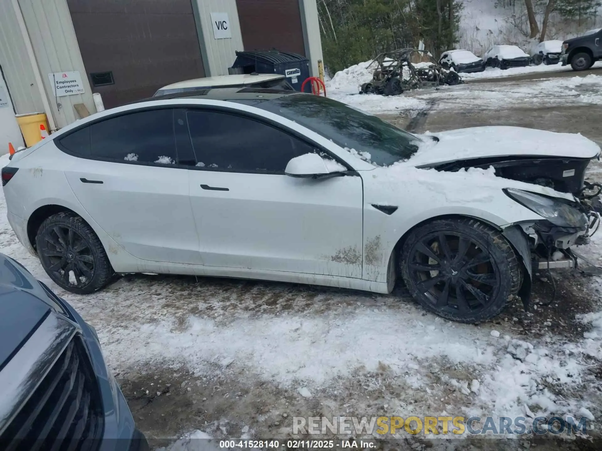 13 Photograph of a damaged car 5YJ3E1EB7LF741850 TESLA MODEL 3 2020