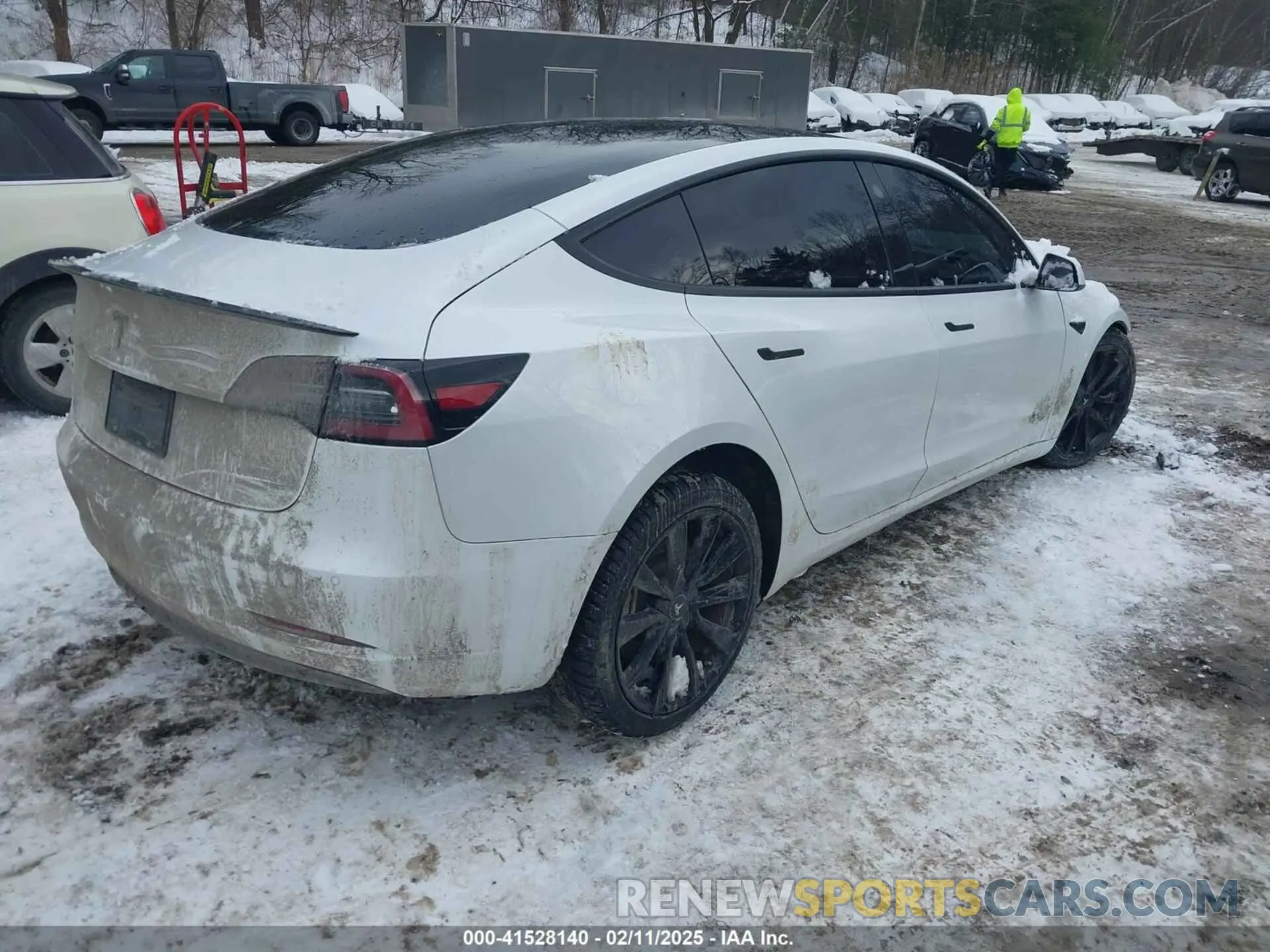 4 Photograph of a damaged car 5YJ3E1EB7LF741850 TESLA MODEL 3 2020