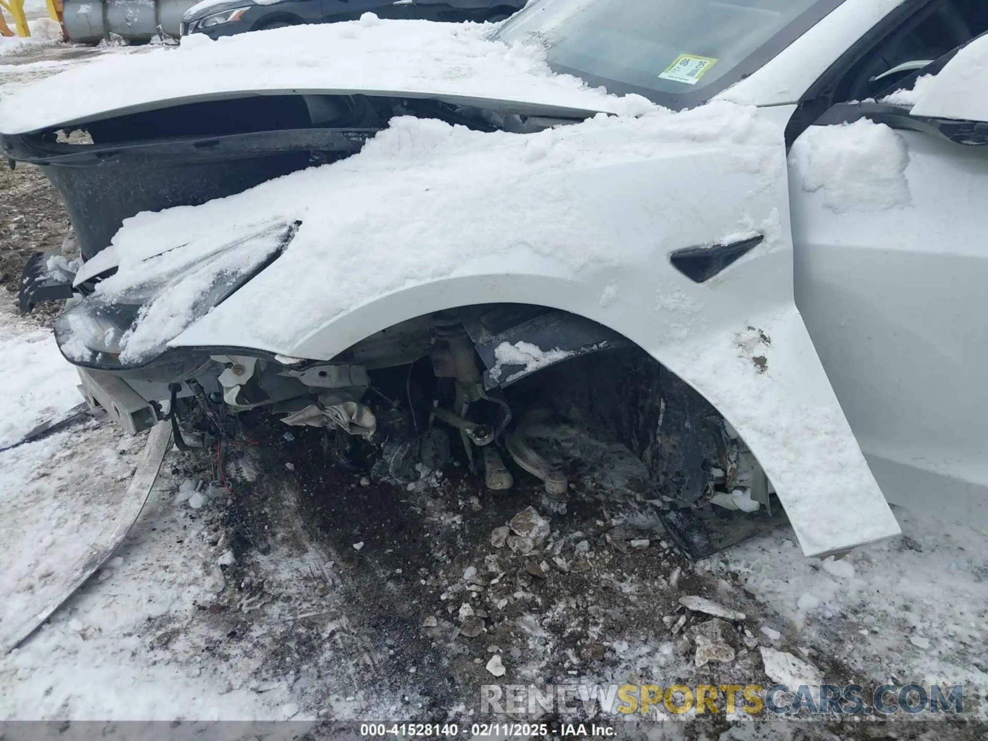 6 Photograph of a damaged car 5YJ3E1EB7LF741850 TESLA MODEL 3 2020