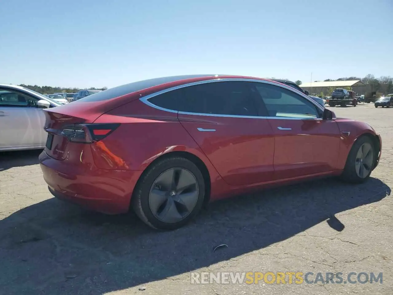 3 Photograph of a damaged car 5YJ3E1EB7LF742156 TESLA MODEL 3 2020