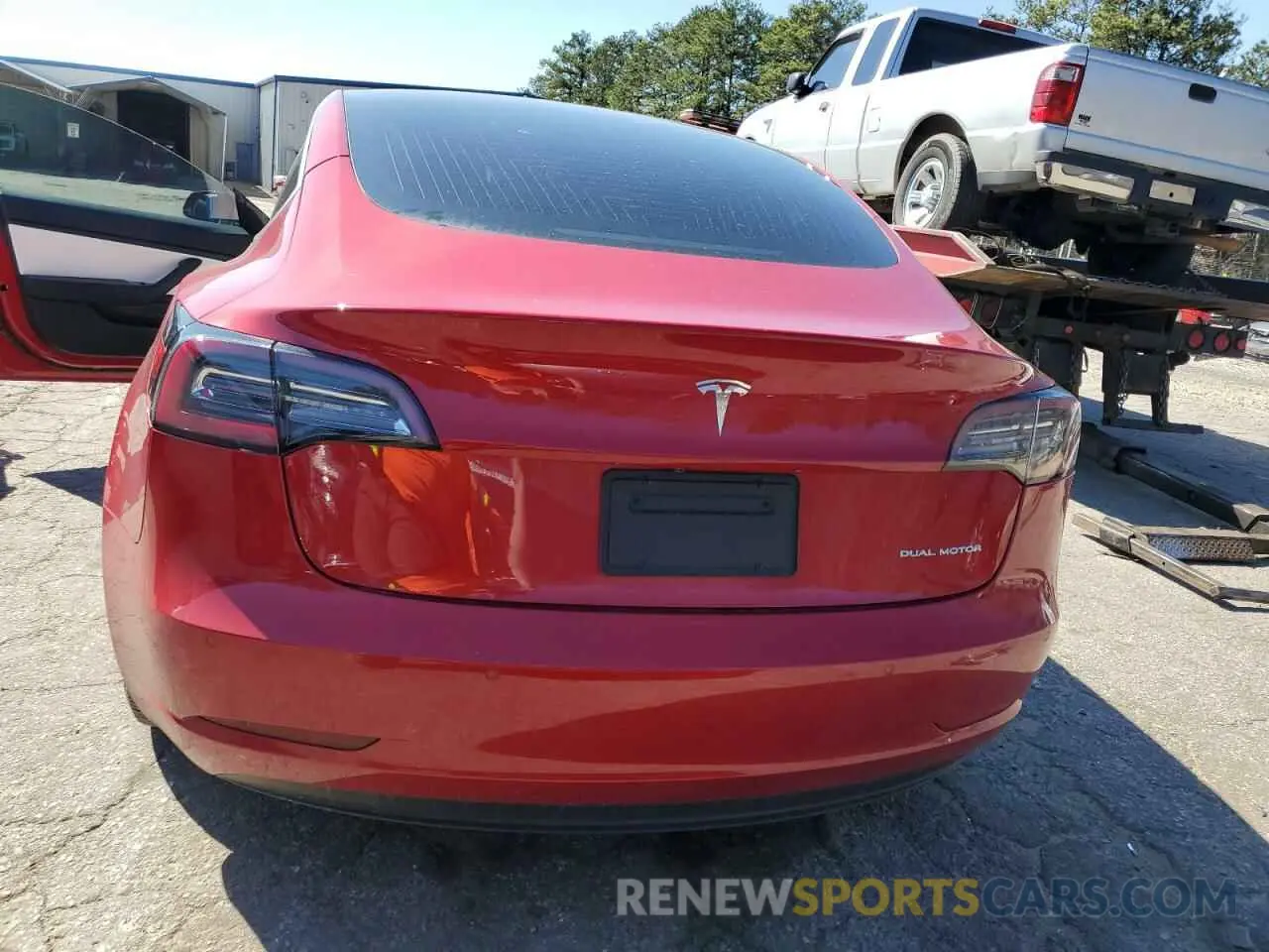 6 Photograph of a damaged car 5YJ3E1EB7LF742156 TESLA MODEL 3 2020