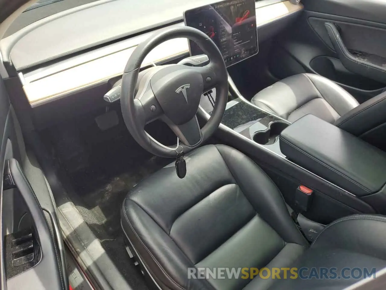 8 Photograph of a damaged car 5YJ3E1EB7LF744330 TESLA MODEL 3 2020