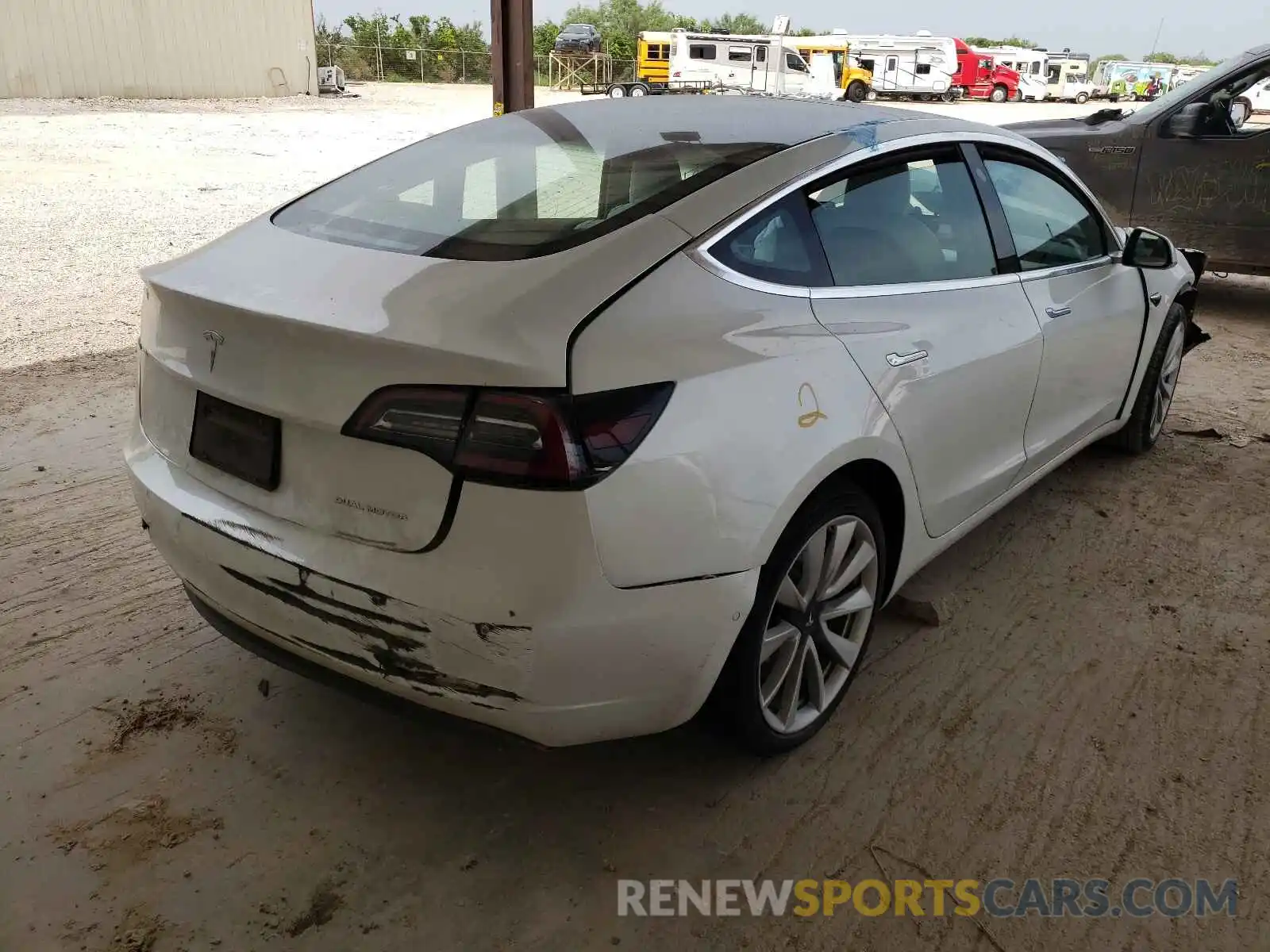 4 Photograph of a damaged car 5YJ3E1EB7LF769762 TESLA MODEL 3 2020