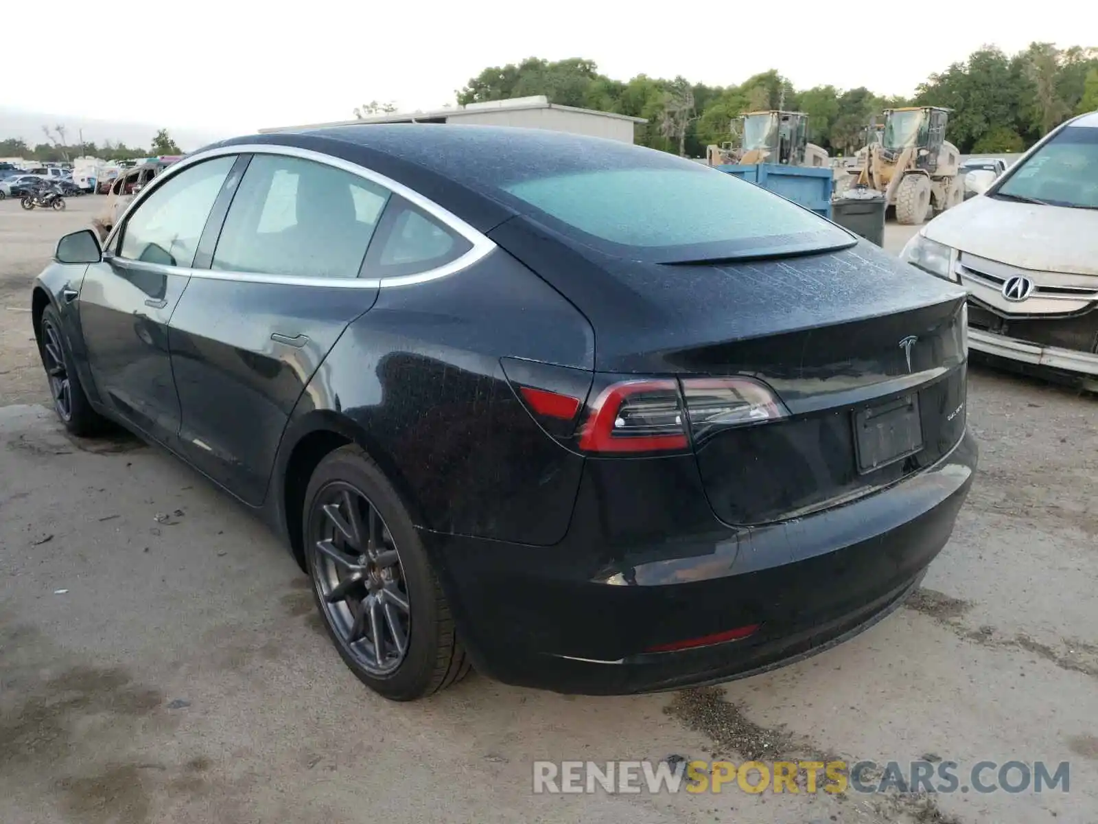 3 Photograph of a damaged car 5YJ3E1EB7LF770359 TESLA MODEL 3 2020