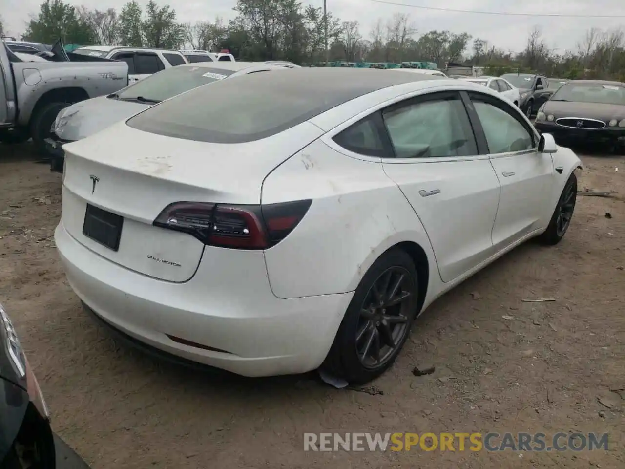 4 Photograph of a damaged car 5YJ3E1EB7LF787212 TESLA MODEL 3 2020