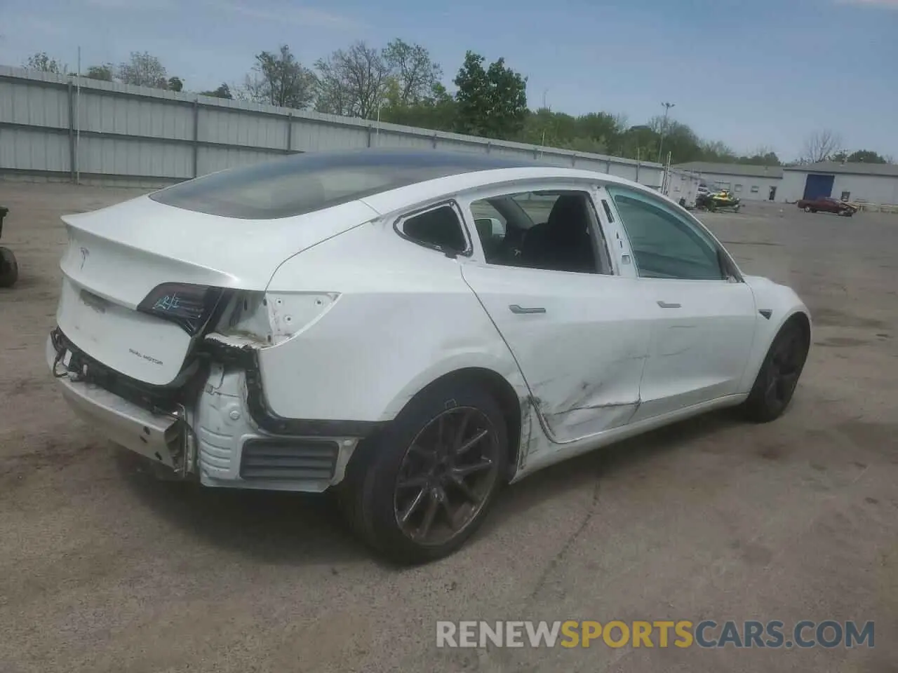 3 Photograph of a damaged car 5YJ3E1EB7LF790756 TESLA MODEL 3 2020