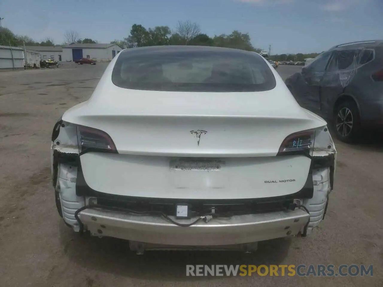 6 Photograph of a damaged car 5YJ3E1EB7LF790756 TESLA MODEL 3 2020
