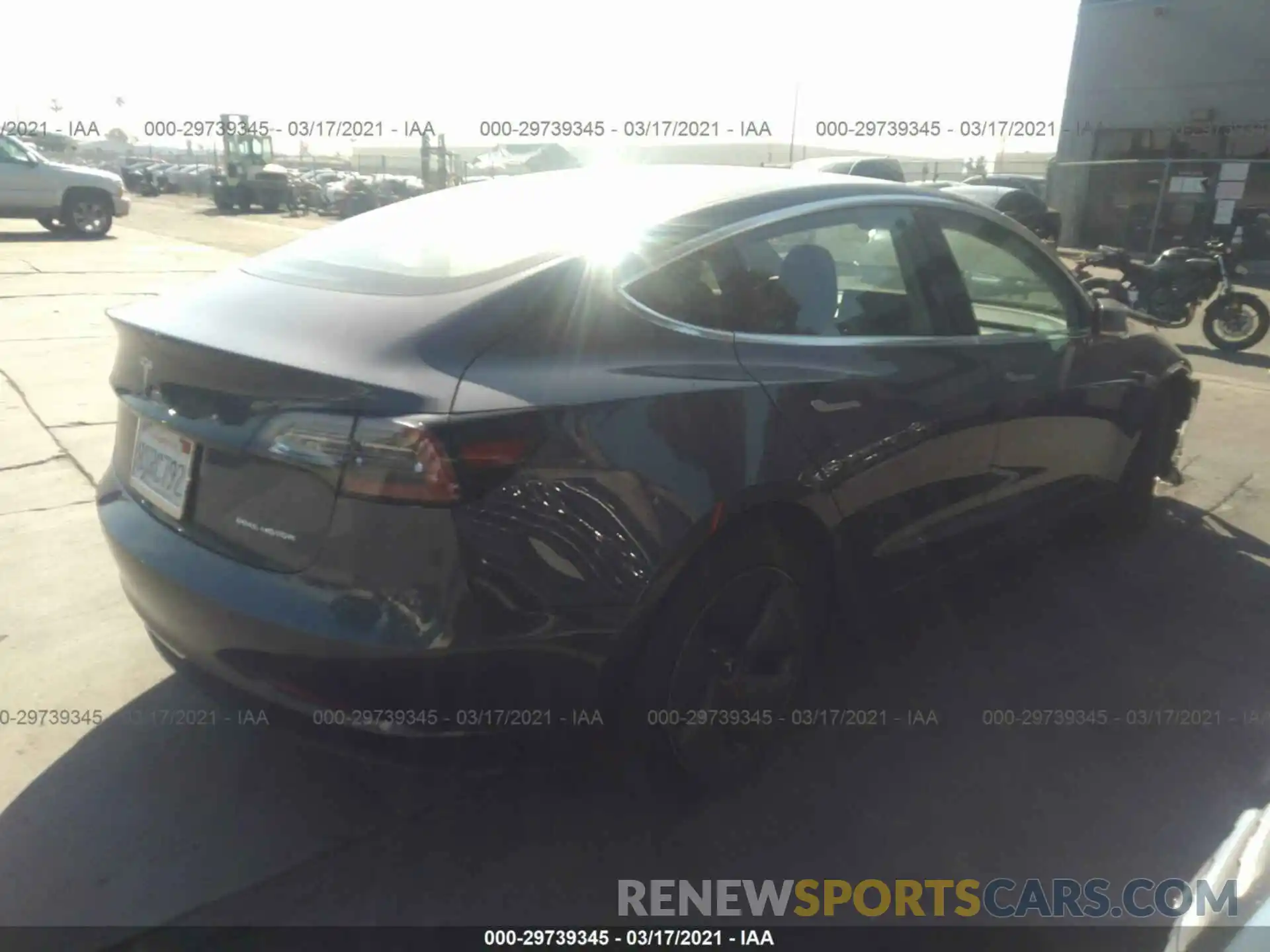 4 Photograph of a damaged car 5YJ3E1EB7LF802954 TESLA MODEL 3 2020