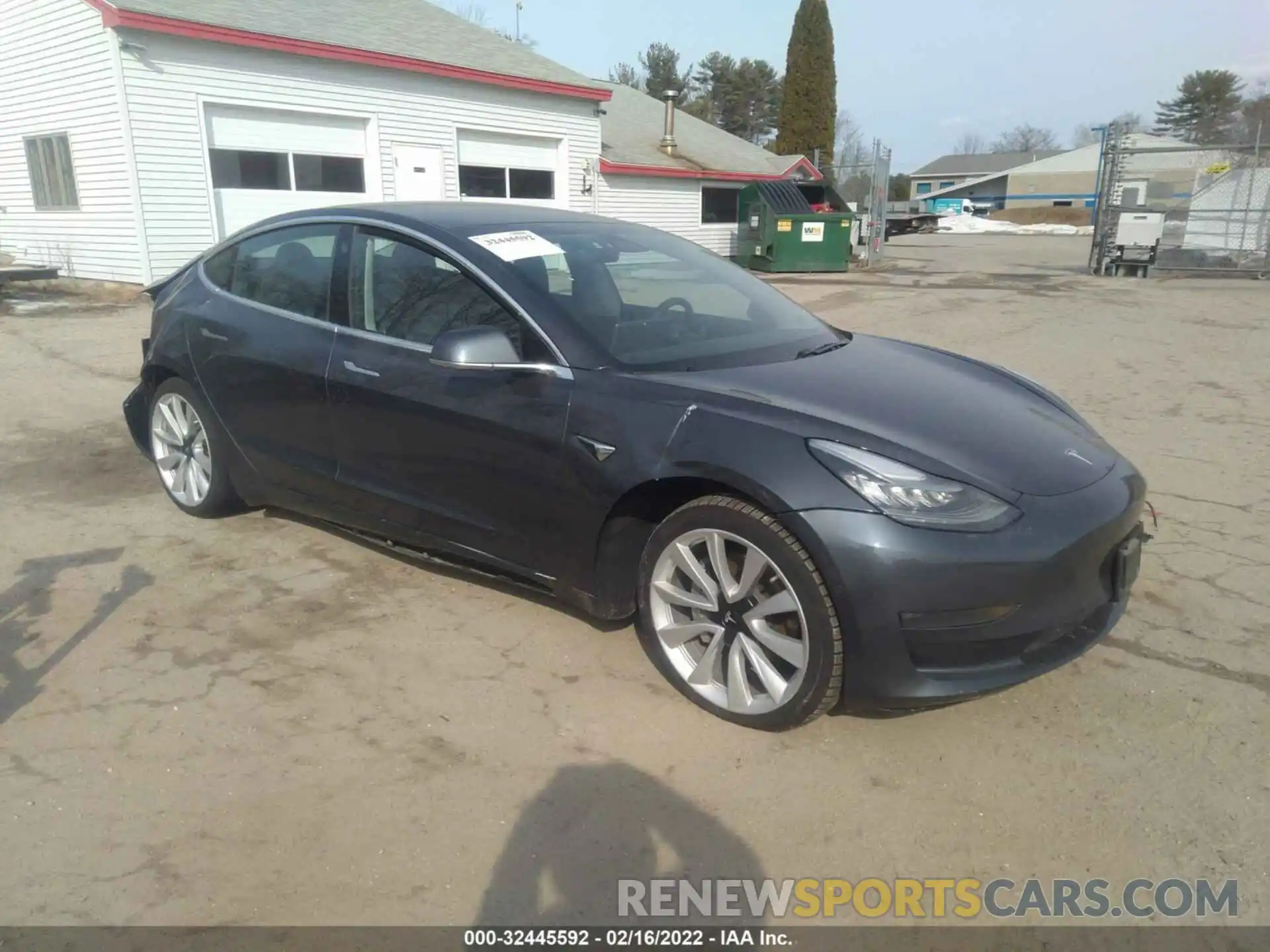 1 Photograph of a damaged car 5YJ3E1EB8LF497710 TESLA MODEL 3 2020