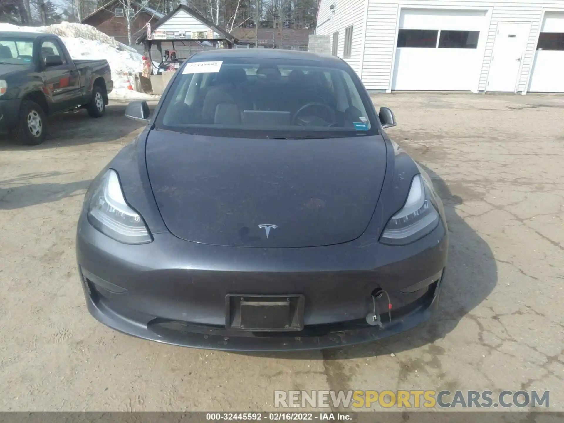 10 Photograph of a damaged car 5YJ3E1EB8LF497710 TESLA MODEL 3 2020