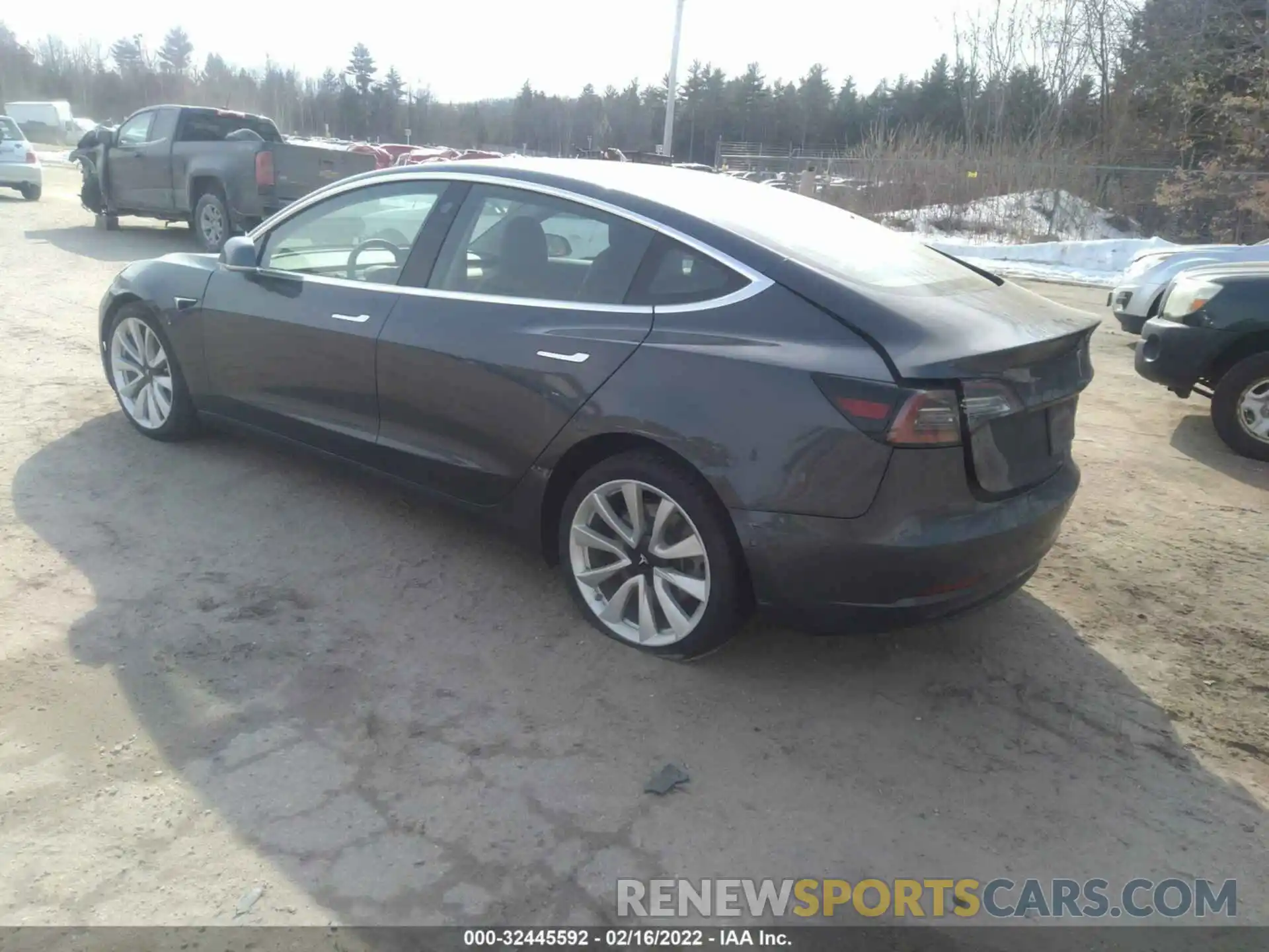 3 Photograph of a damaged car 5YJ3E1EB8LF497710 TESLA MODEL 3 2020