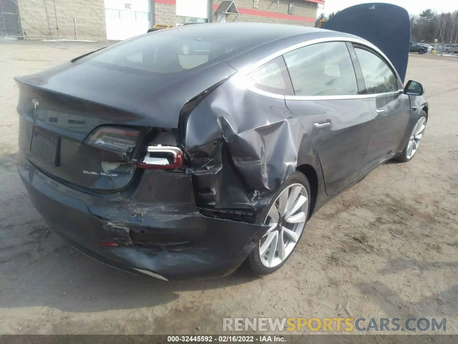 6 Photograph of a damaged car 5YJ3E1EB8LF497710 TESLA MODEL 3 2020