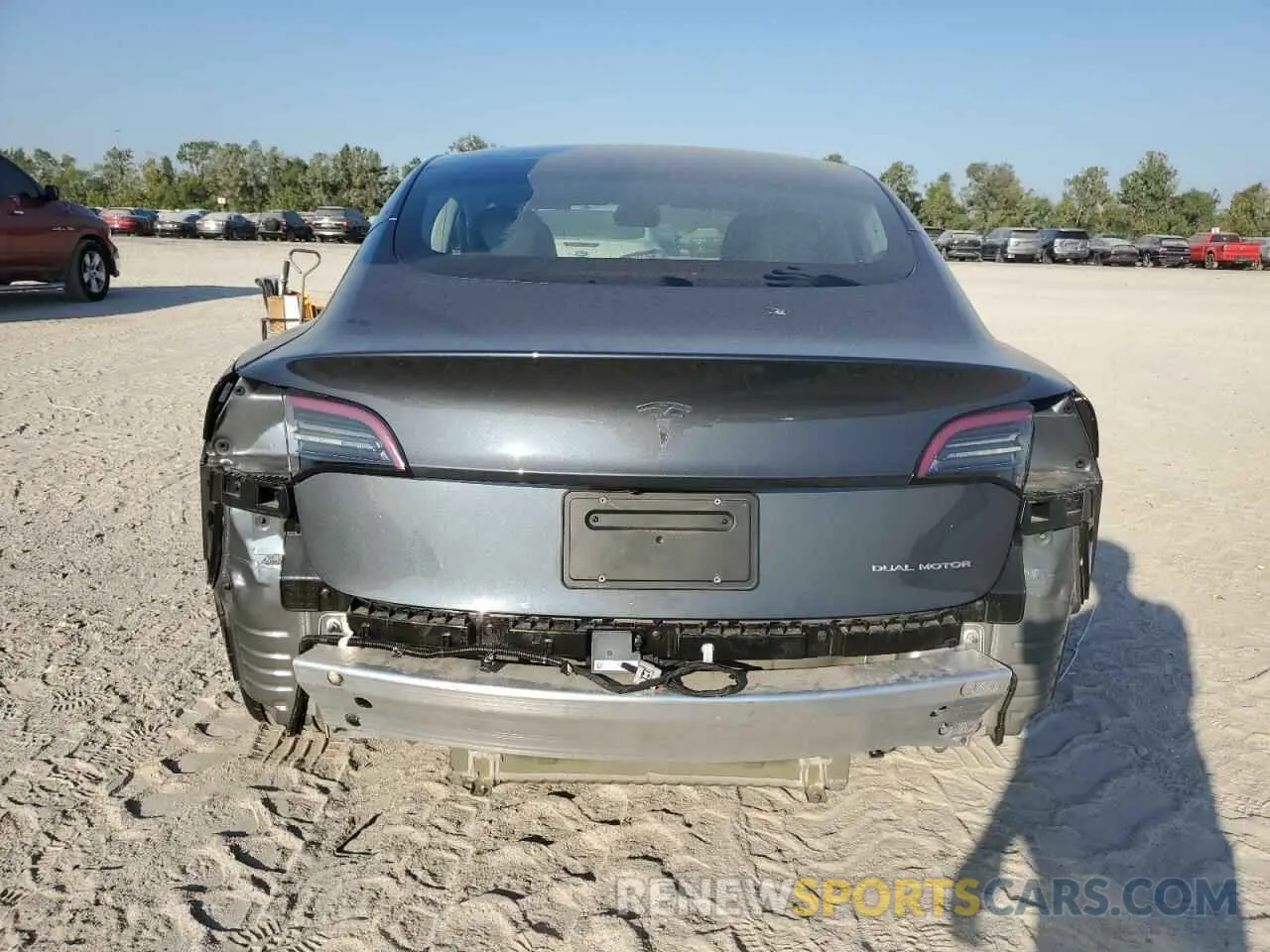 6 Photograph of a damaged car 5YJ3E1EB8LF510374 TESLA MODEL 3 2020