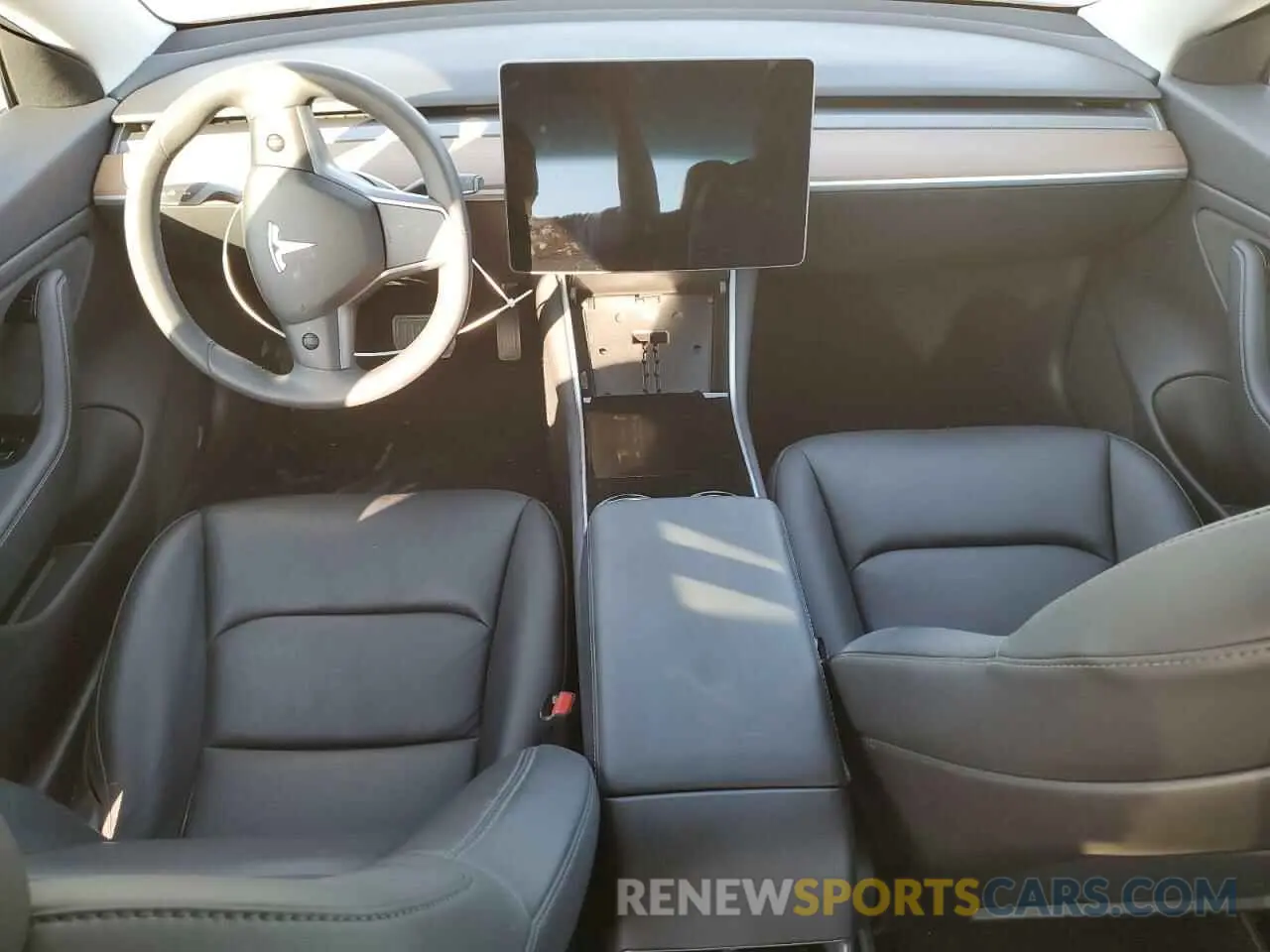 8 Photograph of a damaged car 5YJ3E1EB8LF510374 TESLA MODEL 3 2020
