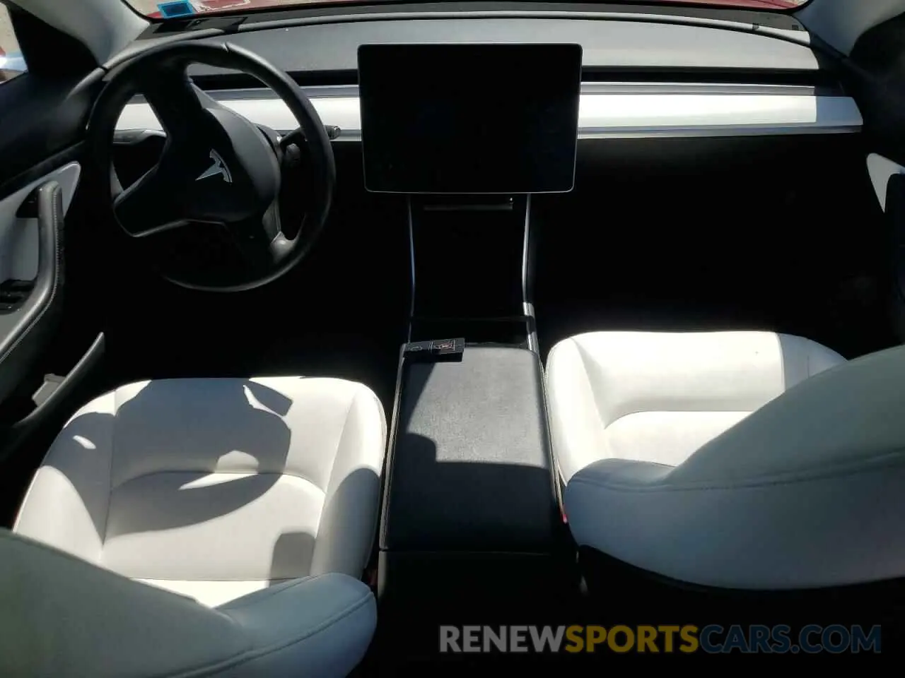 8 Photograph of a damaged car 5YJ3E1EB8LF543195 TESLA MODEL 3 2020