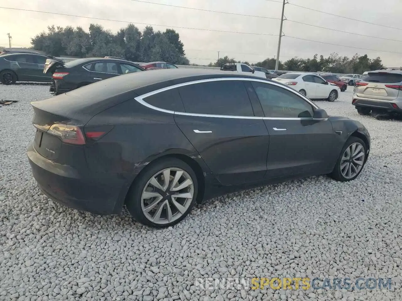 3 Photograph of a damaged car 5YJ3E1EB8LF600446 TESLA MODEL 3 2020