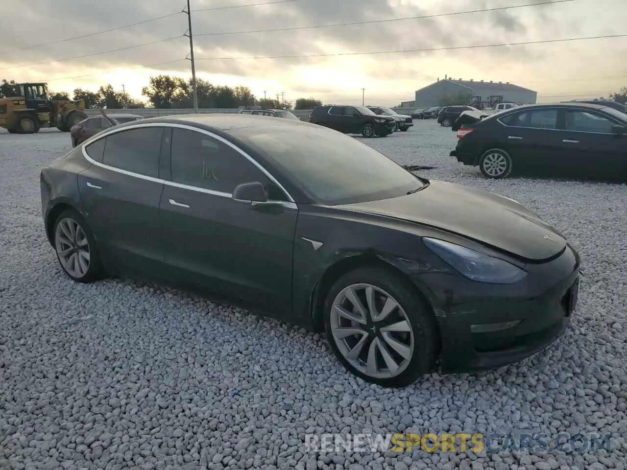 4 Photograph of a damaged car 5YJ3E1EB8LF600446 TESLA MODEL 3 2020