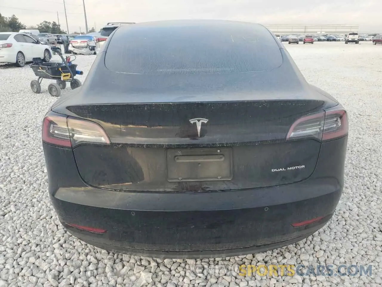 6 Photograph of a damaged car 5YJ3E1EB8LF600446 TESLA MODEL 3 2020