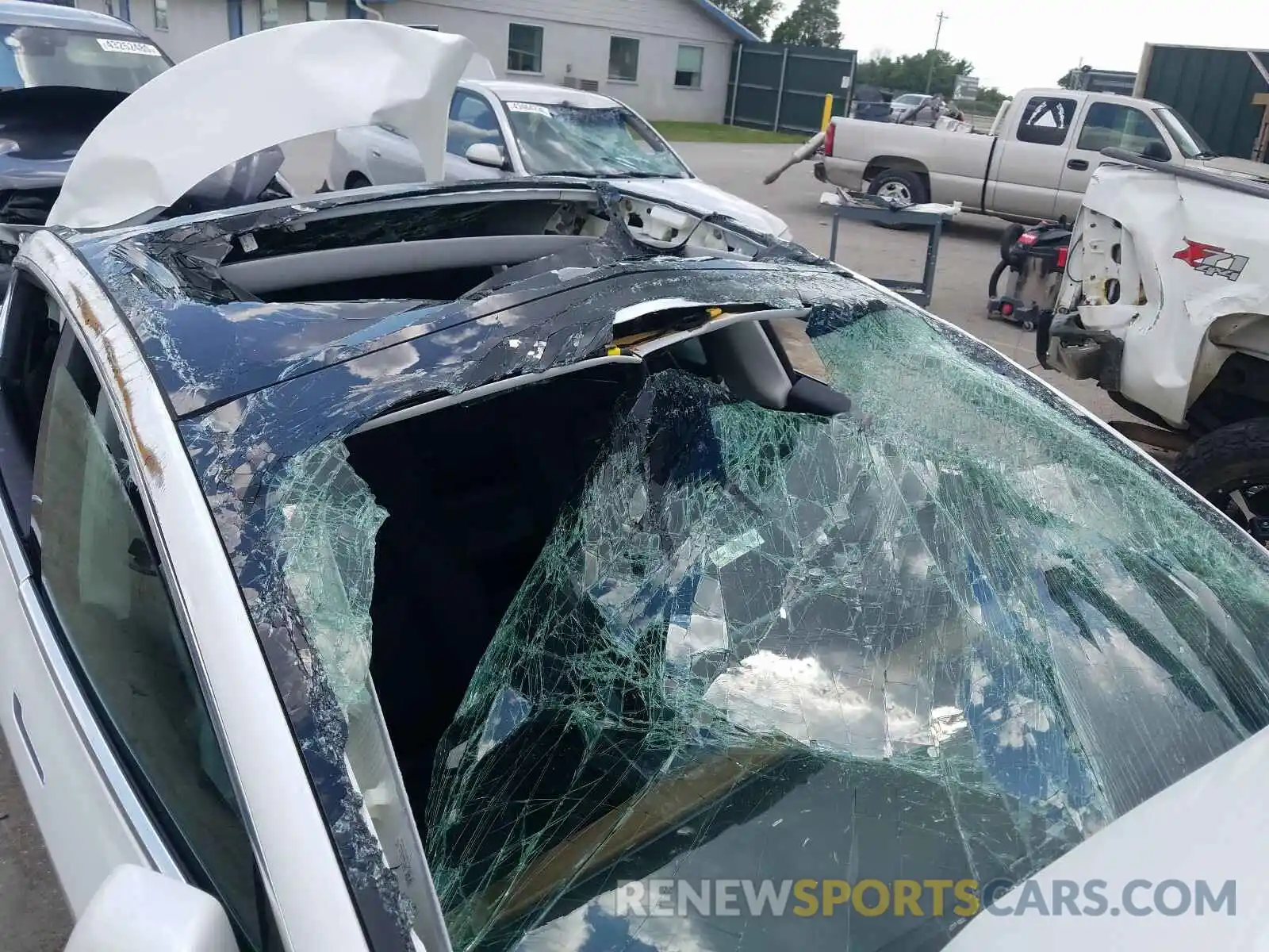 9 Photograph of a damaged car 5YJ3E1EB8LF621040 TESLA MODEL 3 2020