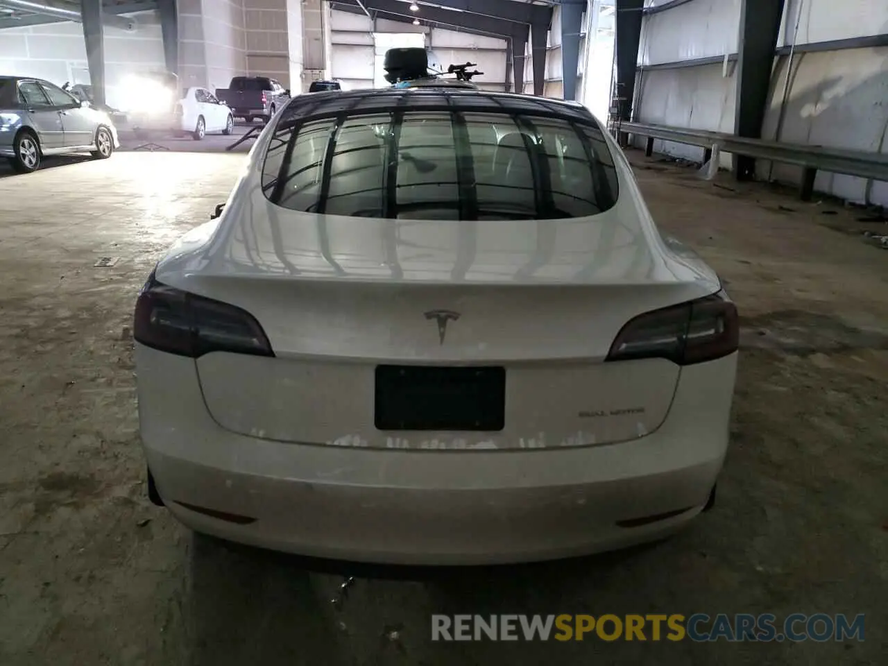 6 Photograph of a damaged car 5YJ3E1EB8LF621393 TESLA MODEL 3 2020