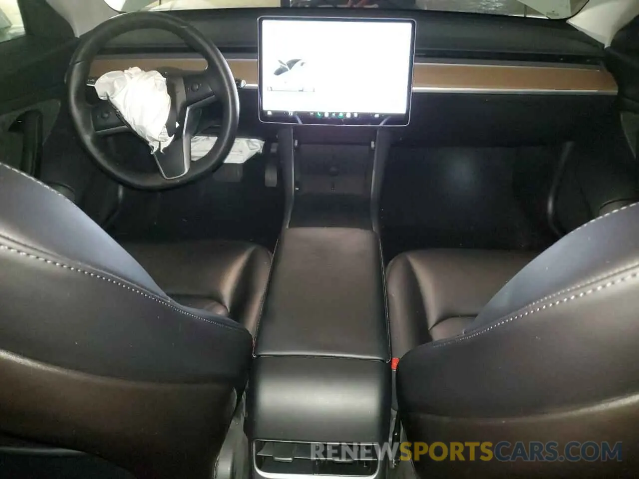 8 Photograph of a damaged car 5YJ3E1EB8LF621393 TESLA MODEL 3 2020