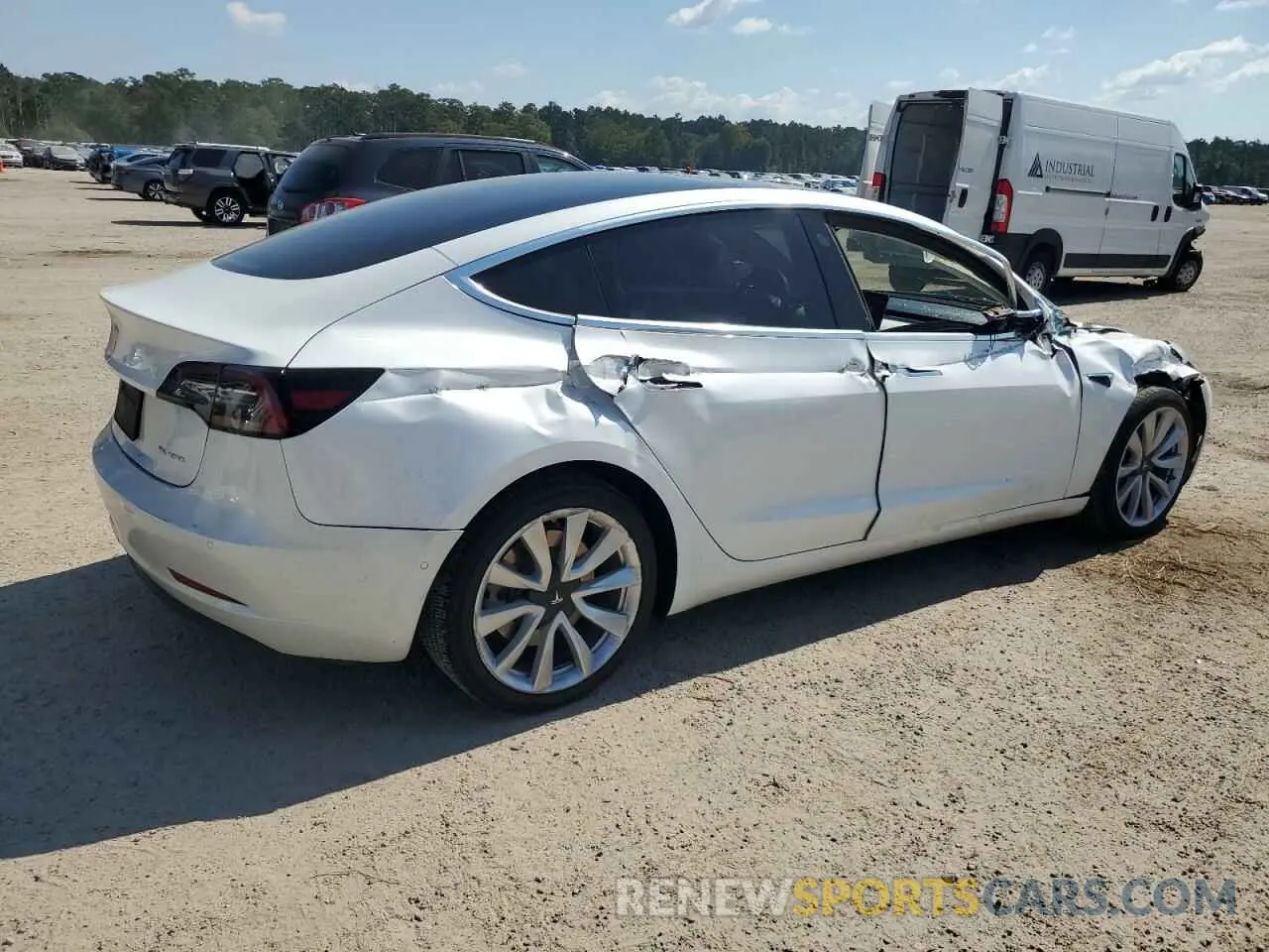 3 Photograph of a damaged car 5YJ3E1EB8LF622723 TESLA MODEL 3 2020