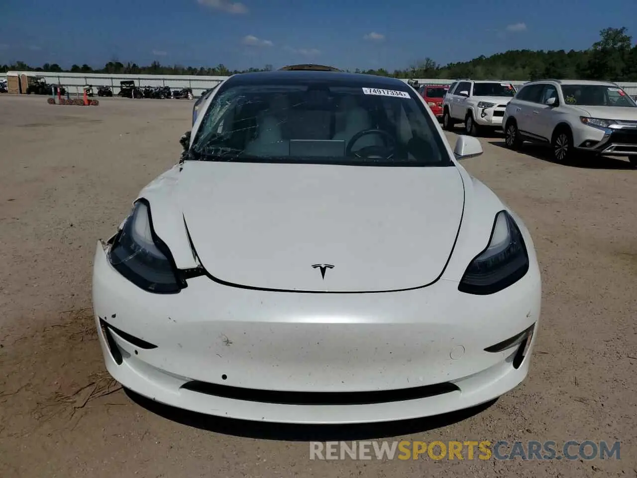 5 Photograph of a damaged car 5YJ3E1EB8LF622723 TESLA MODEL 3 2020