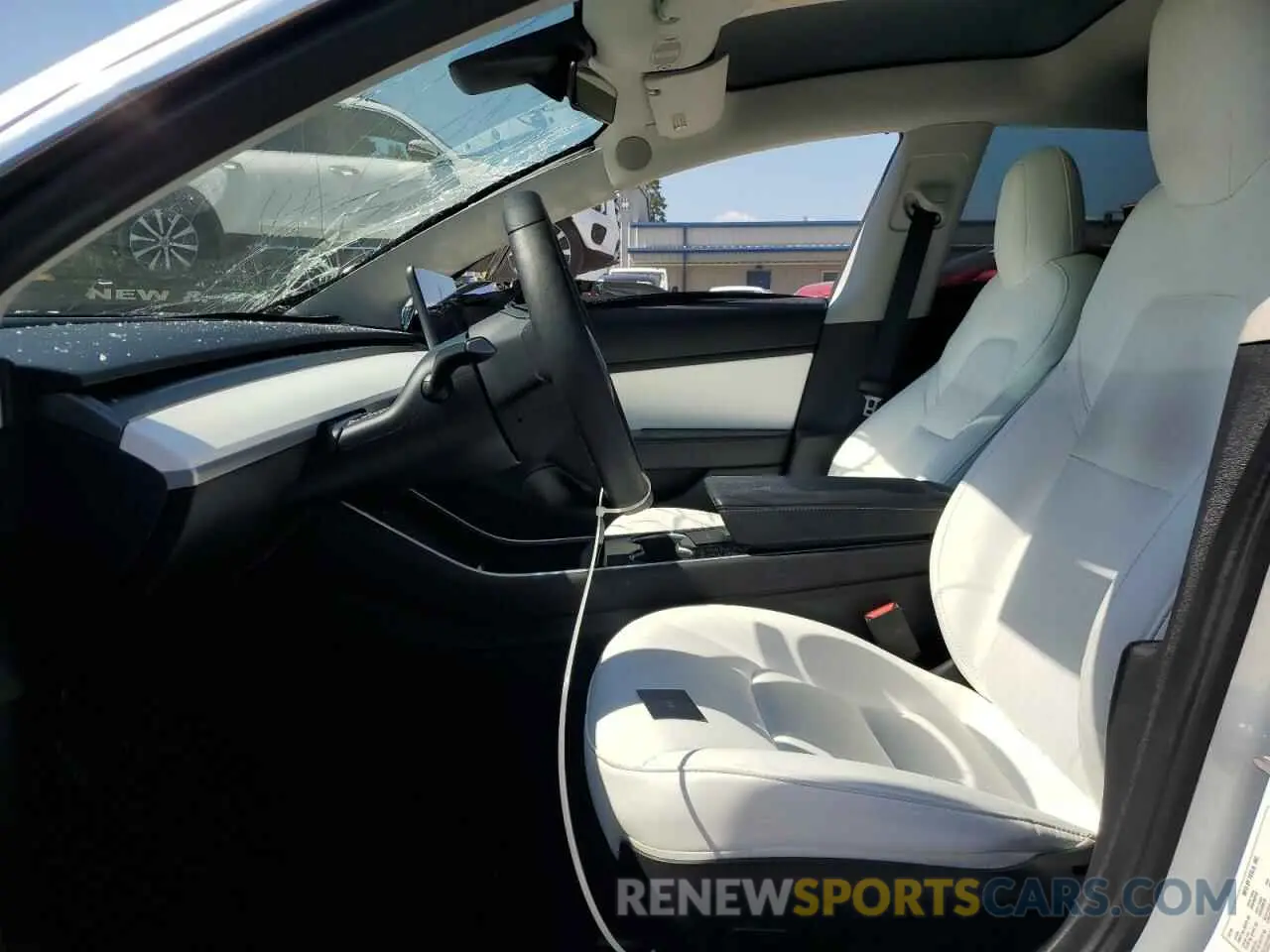 7 Photograph of a damaged car 5YJ3E1EB8LF622723 TESLA MODEL 3 2020