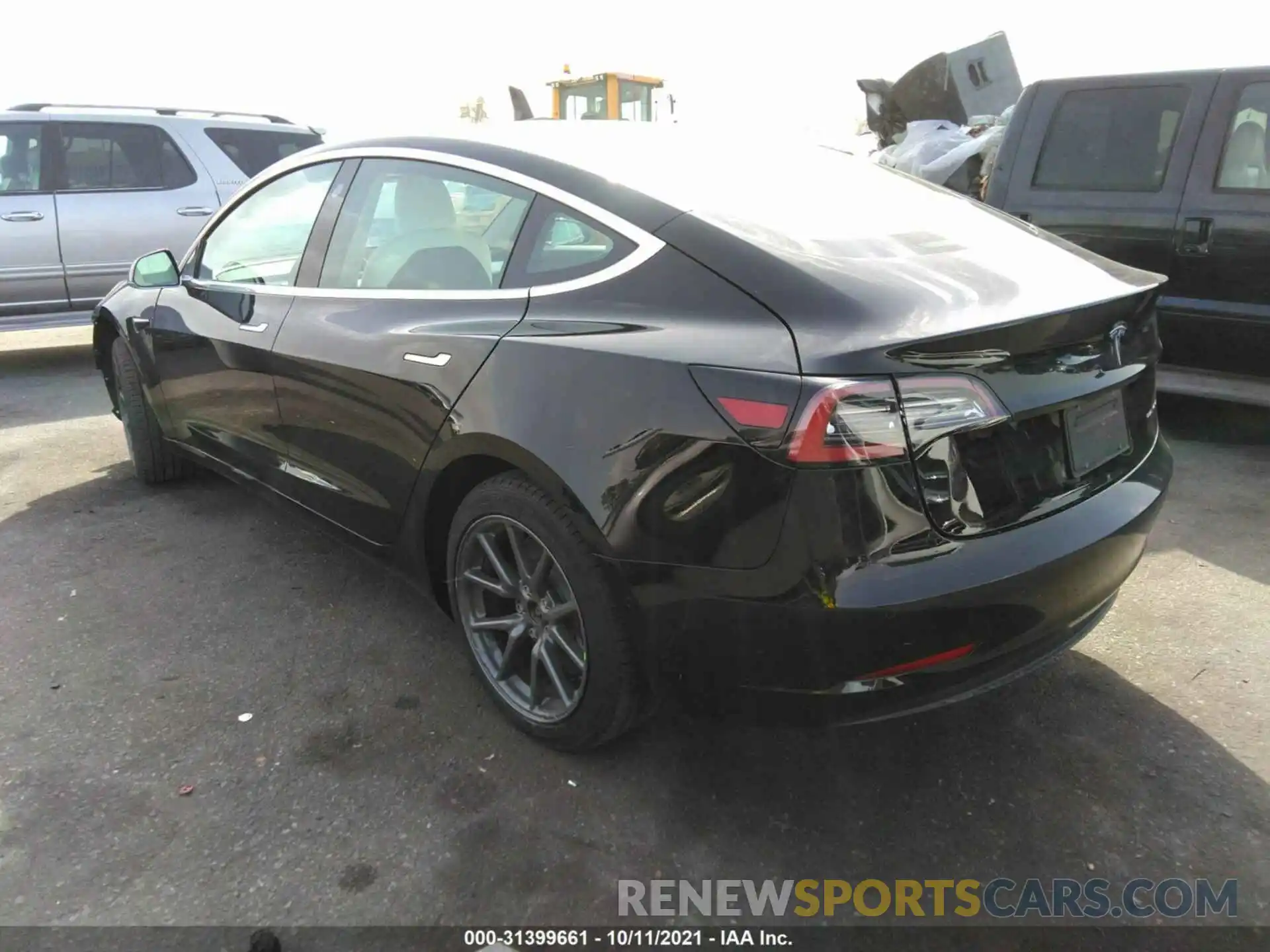 3 Photograph of a damaged car 5YJ3E1EB8LF638971 TESLA MODEL 3 2020