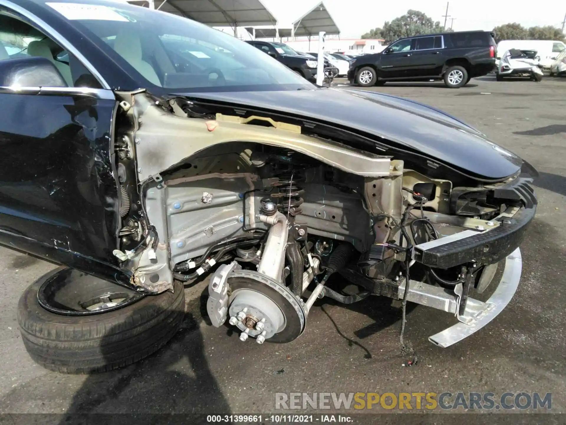 6 Photograph of a damaged car 5YJ3E1EB8LF638971 TESLA MODEL 3 2020