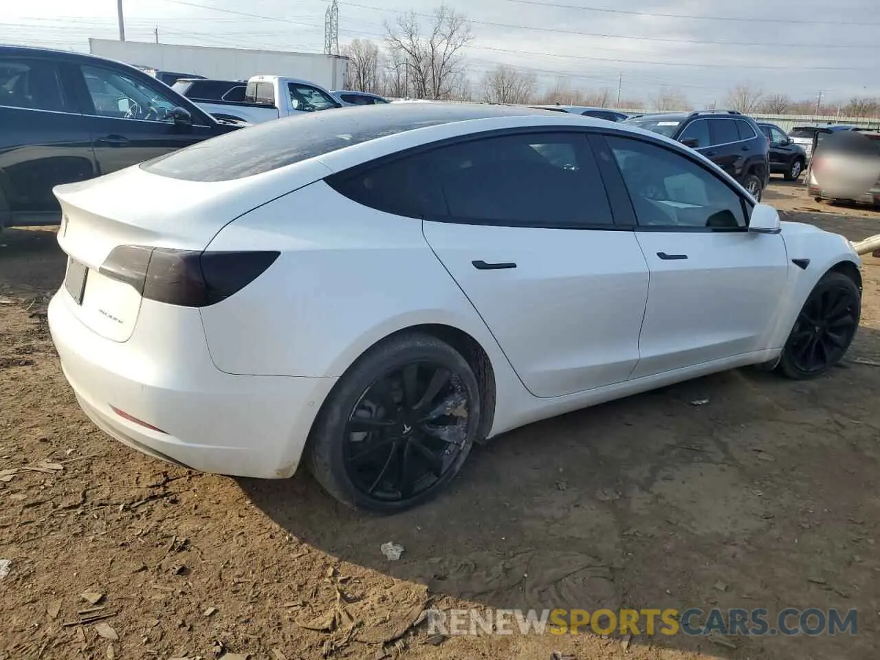 3 Photograph of a damaged car 5YJ3E1EB8LF640168 TESLA MODEL 3 2020