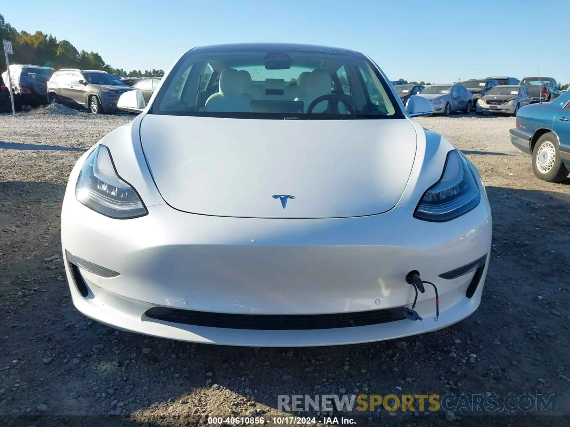 6 Photograph of a damaged car 5YJ3E1EB8LF640607 TESLA MODEL 3 2020