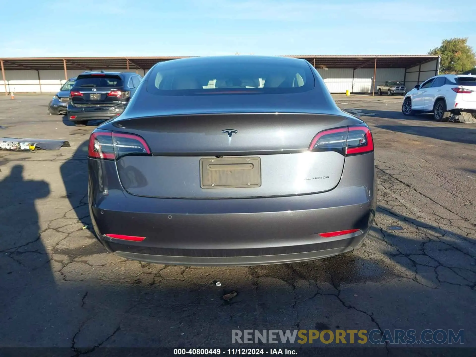 16 Photograph of a damaged car 5YJ3E1EB8LF649548 TESLA MODEL 3 2020