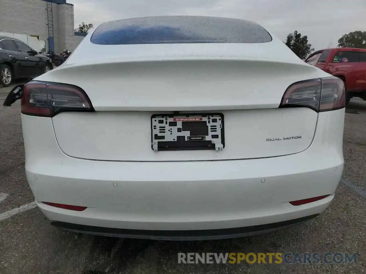 6 Photograph of a damaged car 5YJ3E1EB8LF650540 TESLA MODEL 3 2020