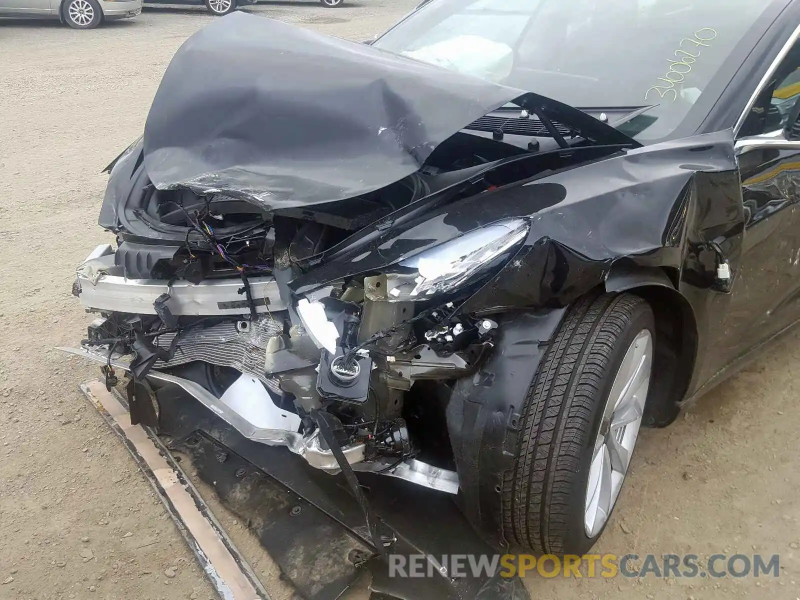 9 Photograph of a damaged car 5YJ3E1EB8LF650795 TESLA MODEL 3 2020