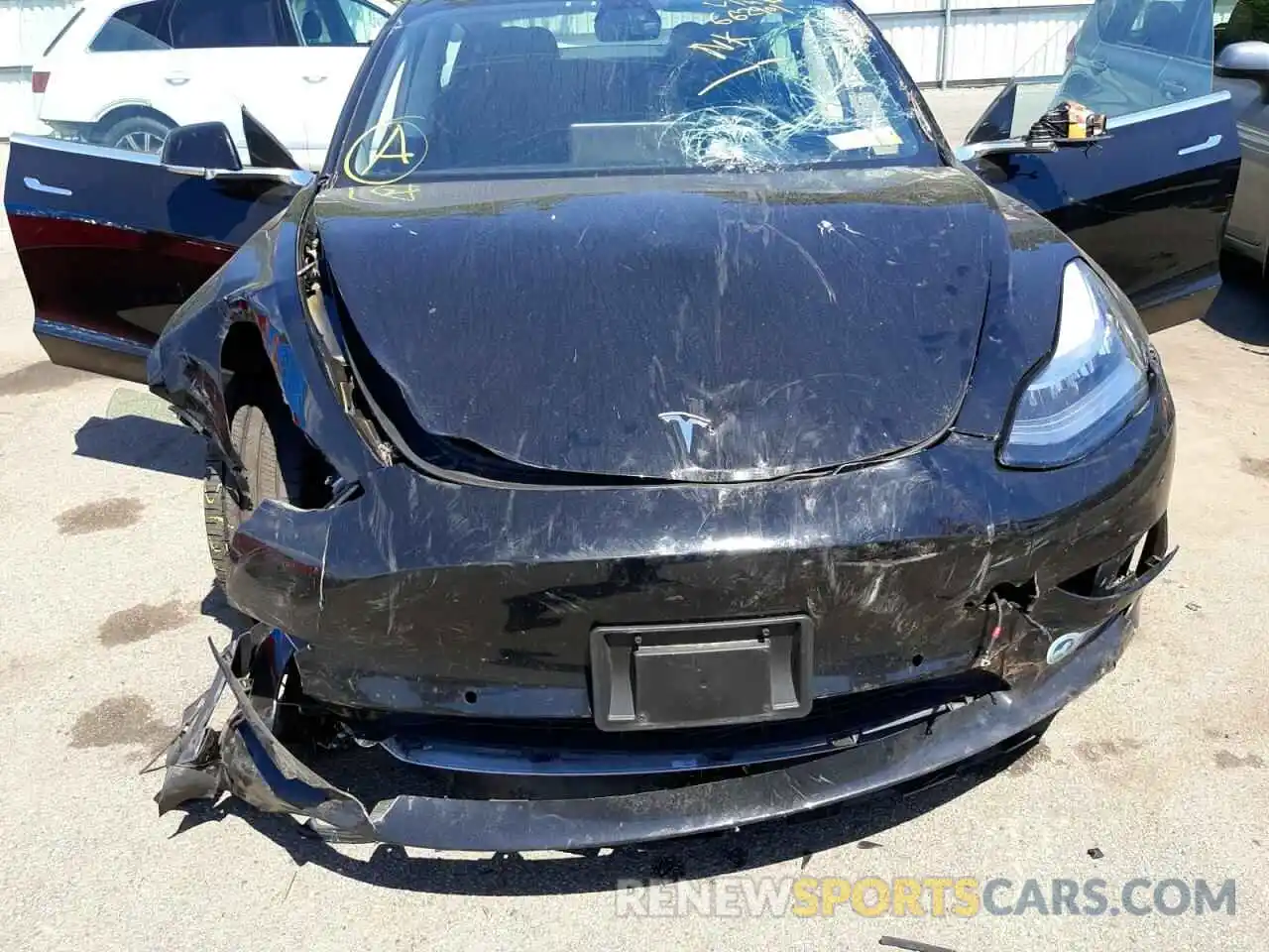 7 Photograph of a damaged car 5YJ3E1EB8LF662901 TESLA MODEL 3 2020