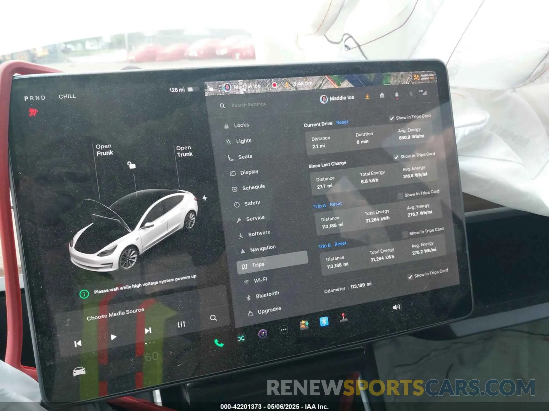 7 Photograph of a damaged car 5YJ3E1EB8LF667404 TESLA MODEL 3 2020