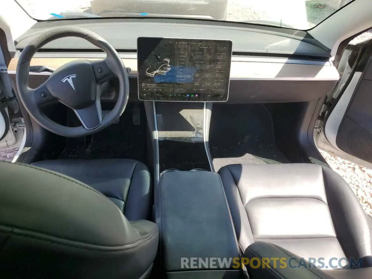8 Photograph of a damaged car 5YJ3E1EB8LF712308 TESLA MODEL 3 2020