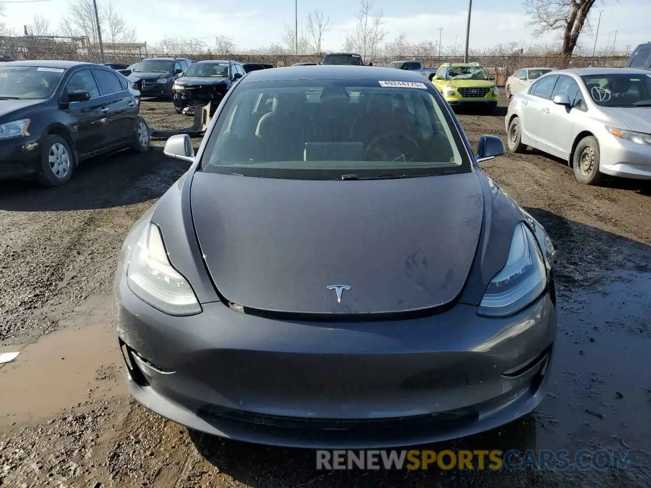 5 Photograph of a damaged car 5YJ3E1EB8LF786067 TESLA MODEL 3 2020