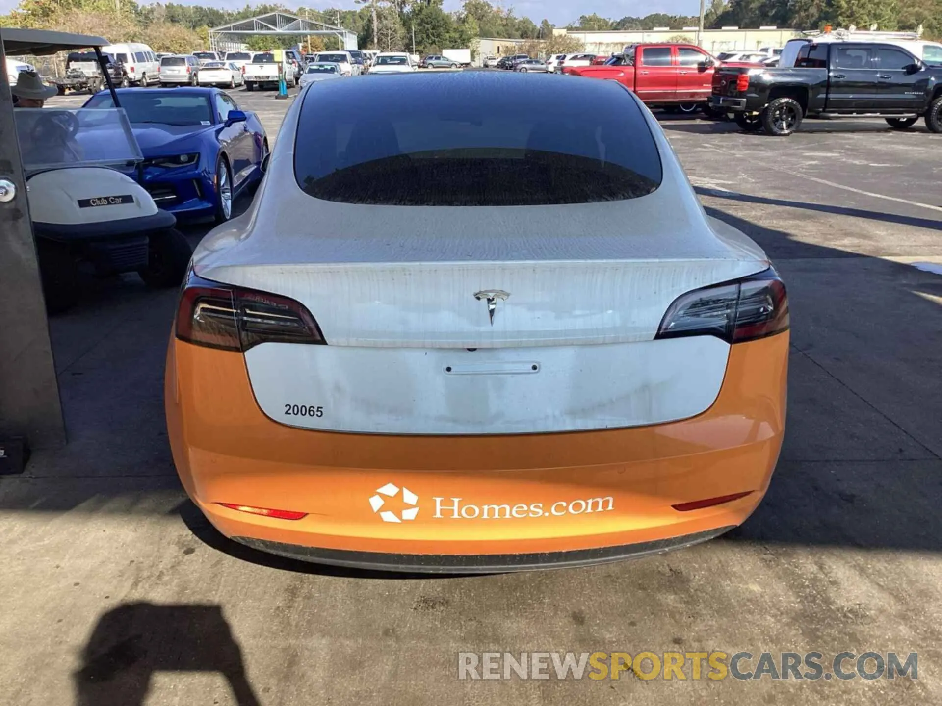 10 Photograph of a damaged car 5YJ3E1EB8LF795044 TESLA MODEL 3 2020