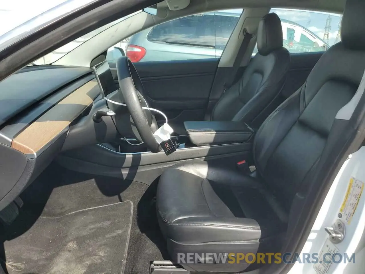 7 Photograph of a damaged car 5YJ3E1EB8LF795075 TESLA MODEL 3 2020