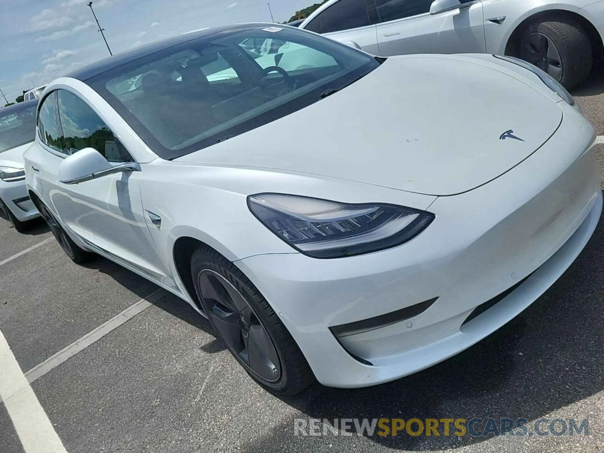 7 Photograph of a damaged car 5YJ3E1EB8LF795108 TESLA MODEL 3 2020