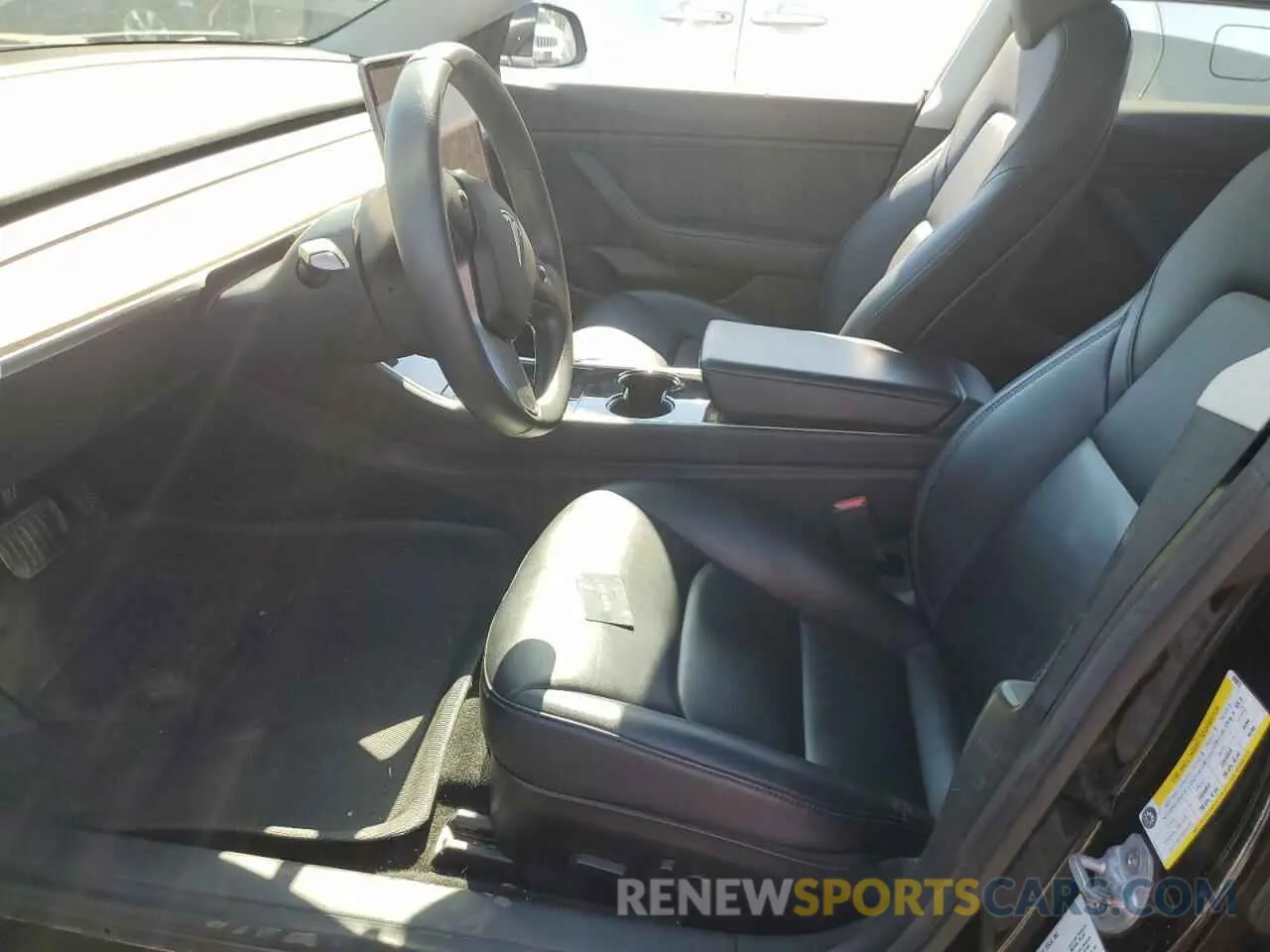7 Photograph of a damaged car 5YJ3E1EB9LF599873 TESLA MODEL 3 2020
