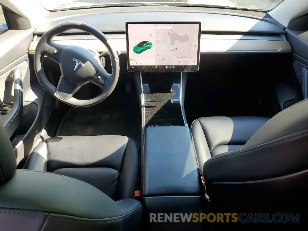 8 Photograph of a damaged car 5YJ3E1EB9LF599873 TESLA MODEL 3 2020