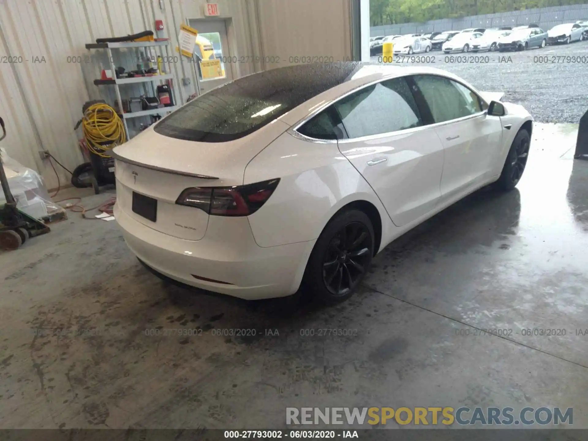 4 Photograph of a damaged car 5YJ3E1EB9LF606949 TESLA MODEL 3 2020