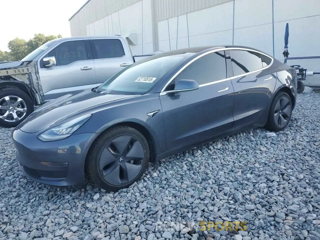 1 Photograph of a damaged car 5YJ3E1EB9LF616512 TESLA MODEL 3 2020