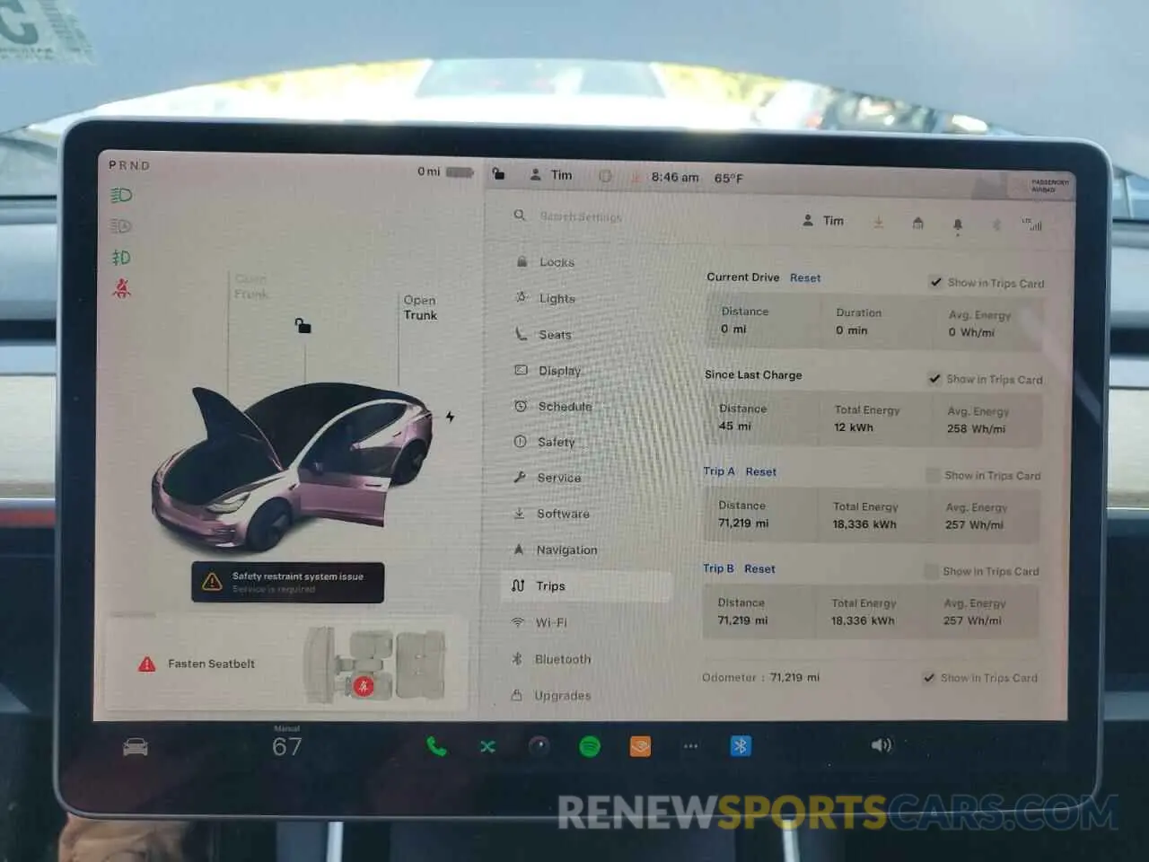 9 Photograph of a damaged car 5YJ3E1EB9LF616512 TESLA MODEL 3 2020