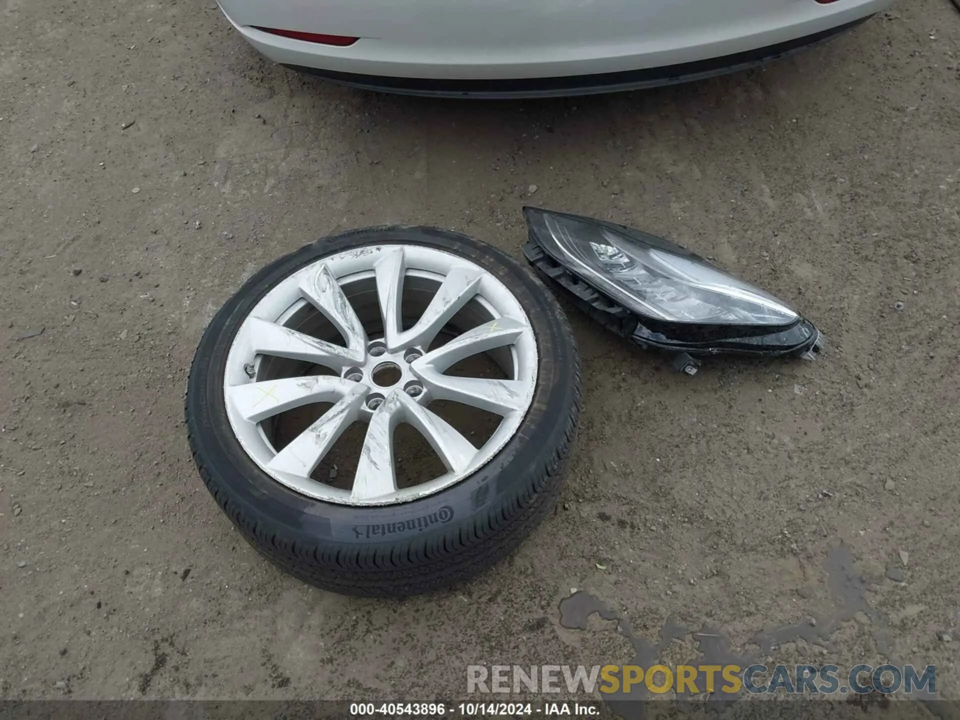 12 Photograph of a damaged car 5YJ3E1EB9LF621015 TESLA MODEL 3 2020